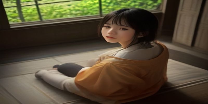 家长与孩子一起在平板电脑上选择儿童动画片进行下载，温馨家庭场景，暖色调室内光